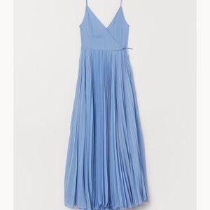 ISO light blue wrap dress